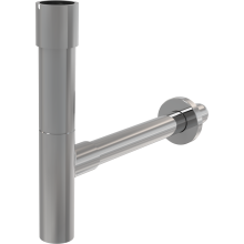 AlcaDrain Design Siphon 1 1/4" massiv, Ganzmetall