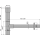 AlcaDrain Design Siphon 1 1/4" massiv, Ganzmetall