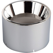 Wasserzähler Abdeckdung chrom ohne Blinddeckel passend zu Allmess, Minol MB 2/MB 3, Deltamess