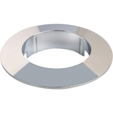 Wasserzähler Abdeckdung chrom ohne Blinddeckel passend zu Allmess, Minol MB 2/MB 3, Deltamess