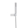 Herzbach LIVING SPA Wannenset Halter eckig Kunststoff-Stabhandbrause 1250mm Chrom
