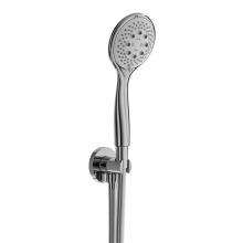 Herzbach LIVING SPA Wannenset ABG Halter rund rund Handbrause 100mm Multi 1250mm Chrom