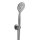 Herzbach LIVING SPA Wannenset ABG Halter rund rund Handbrause 100mm Multi 1250mm Chrom