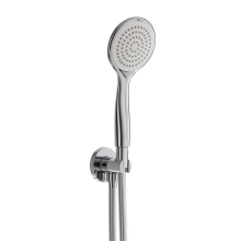Herzbach LIVING SPA Wannenset ABG Halter rund Handbrause 100mm 1250mm Chrom
