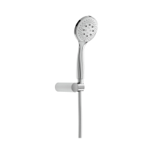 Herzbach LIVING SPA Wannenset Halter rund Handbrause Ø100mm Multi 1250mm Chrom