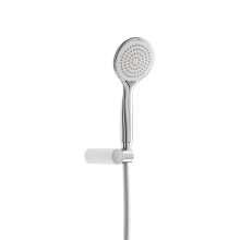 Herzbach LIVING SPA Wannenset Halter rund Handbrause Ø100mm 1250mm Chrom