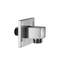 Herzbach LIVING SPA Anschlussbogen eckig Chrom