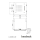 Herzbach LIVING SPA LED Deckeneinbau-Brause 500x500mm Regen/Spray/Schwall poliert