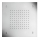 Herzbach LIVING SPA Deckeneinbau-Regenbrause 300x300mm poliert