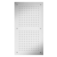 Herzbach LIVING SPA Deckeneinbau-Regenbrause 700x380mm Doppelregen poliert
