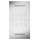 Herzbach LIVING SPA Deckeneinbau-Regenbrause 700x380mm Regen/Doppelschwall poliert