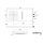 Herzbach LIVING SPA Wand-Regenbrause 592x270mm Regen/Schwall poliert