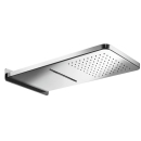 Herzbach LIVING SPA Wand-Regenbrause soft 593x270mm...