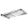 Herzbach LIVING SPA Wand-Regenbrause soft 593x270mm Regen/Schwall gerundet poliert