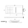Herzbach LIVING SPA Wand-Regenbrause soft 593x270mm Regen/Schwall gerundet poliert