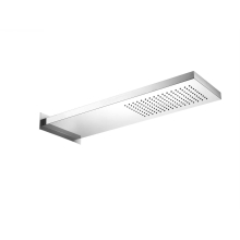 Herzbach LIVING SPA Wand-Regenbrause 537x165mm poliert