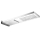 Herzbach LIVING SPA Wand-Regenbrause 537x165mm Regen/Schwall poliert