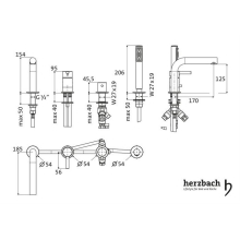 Herzbach NANO Vierloch Wannenbatterie