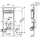 TECElux WC-Modul Bh 1120mm Modul 200 höhenverstellbar