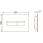 TECElux Mini WC-Betätigungsplatte mit Touch-Elektronik Glas weiß