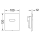 TECEplanus Urinal Elektronik mit 6V Batterie weiß seidenmatt